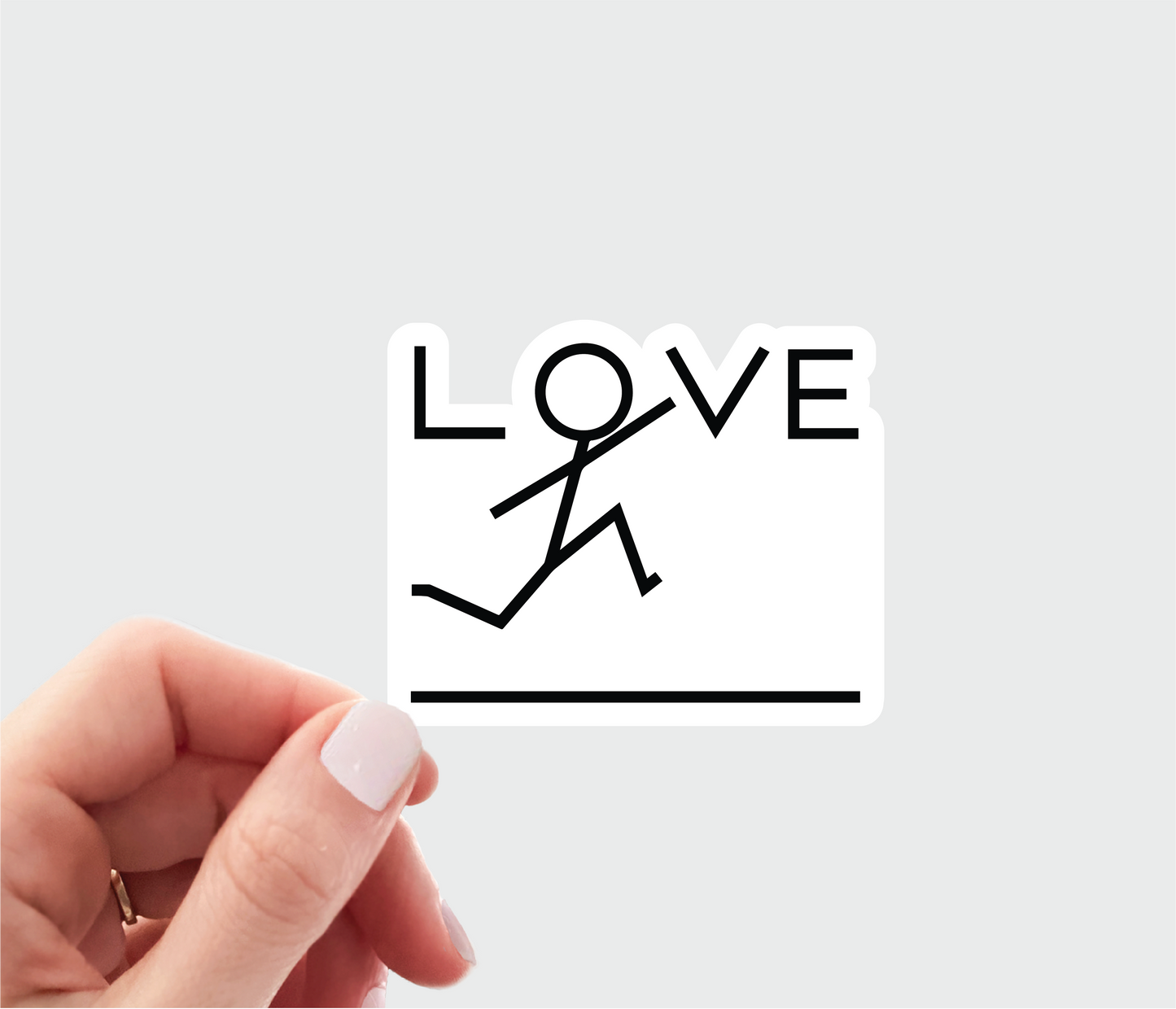 Triple Jump Sticker